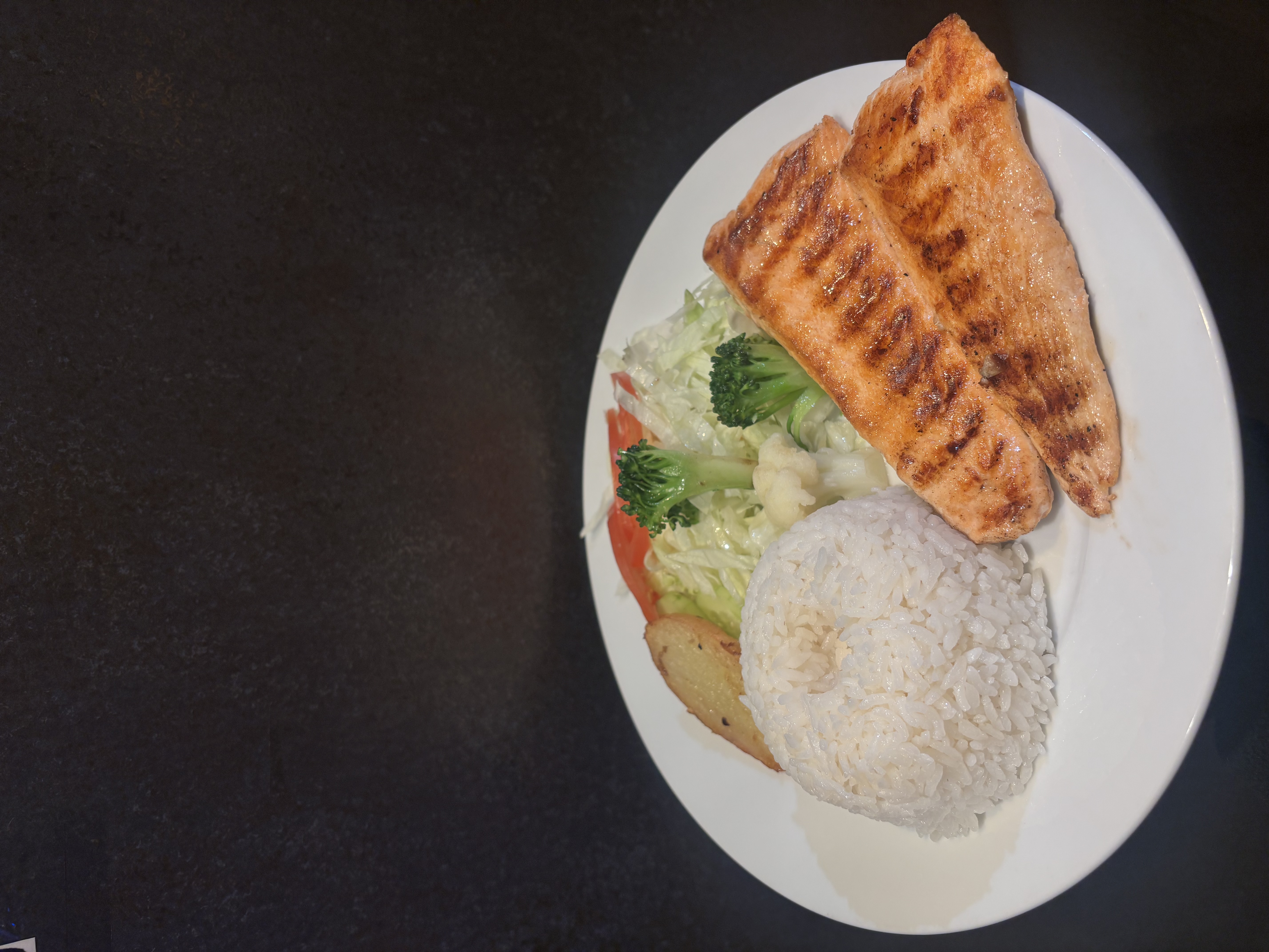 Salmón a la Plancha